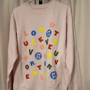 Pink Love on Tour crewneck